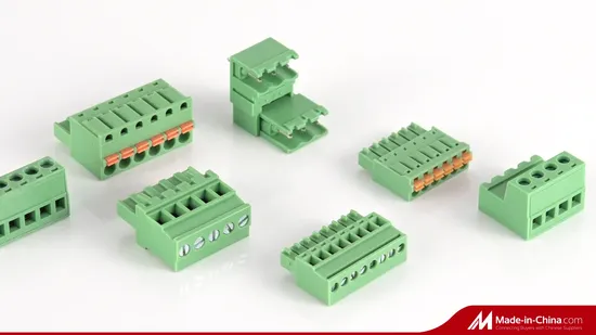 Plug in Terminal Blocks PCB Connector Male Type 5.0/5.08mm