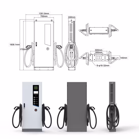 Soonplus 120kw 160kw DC 전기 자동차 EV 충전소 충전기 Chademo CCS GBT 플러그 OEM 전원 차량